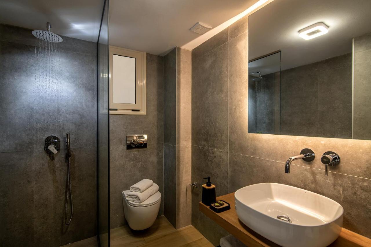 Beachfront Green Apt-Ligaria Beach Bagian luar foto
